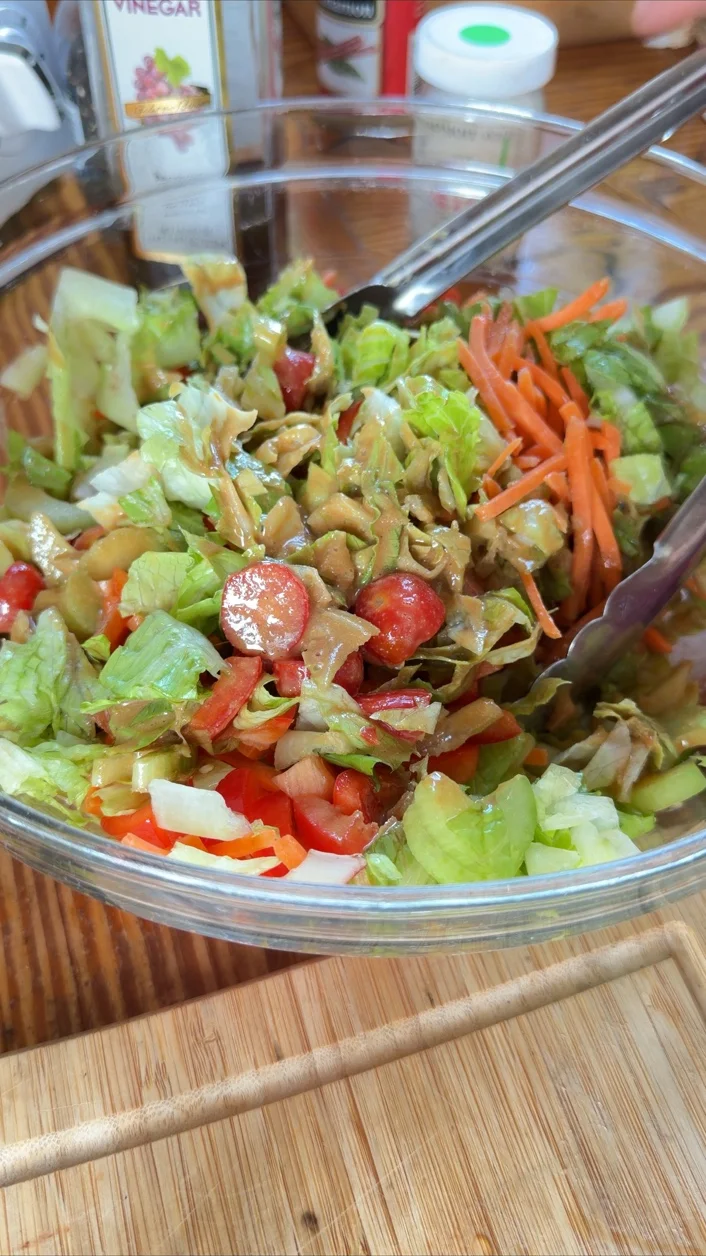 Skinny Italian Balsamic Salad
